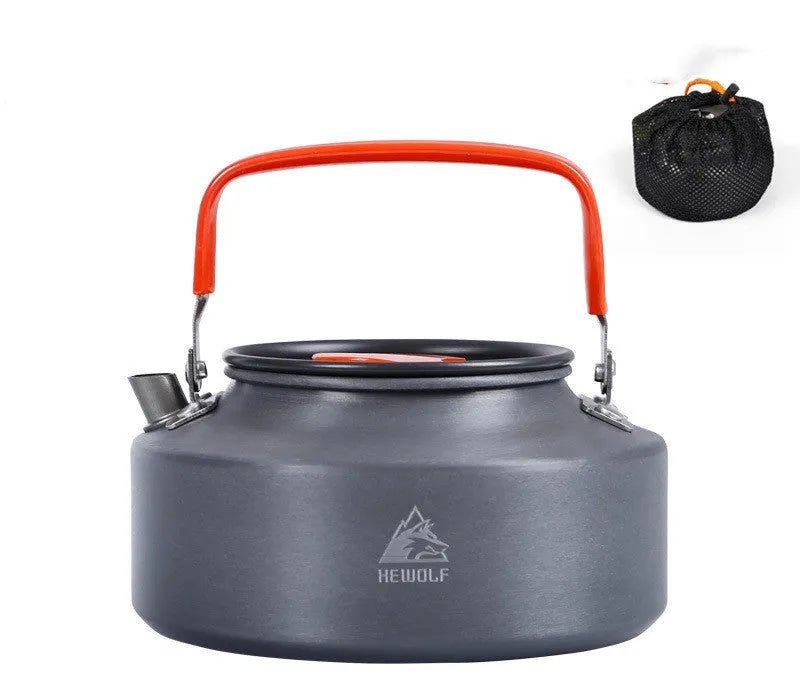 Male Wolf Outdoor Kettle Wild Tea Set - Bellarte Enchanté Male Wolf Outdoor Kettle Wild Tea Set